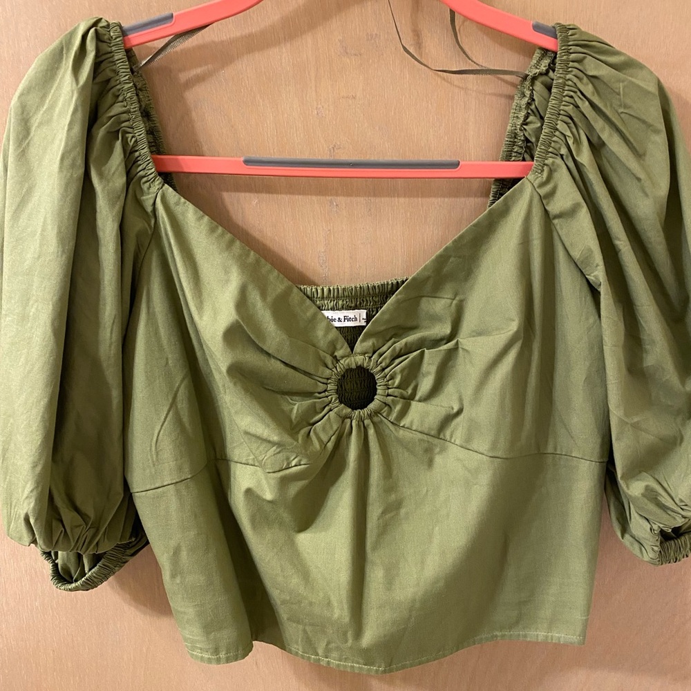 Abercrombie Cropped Shirt